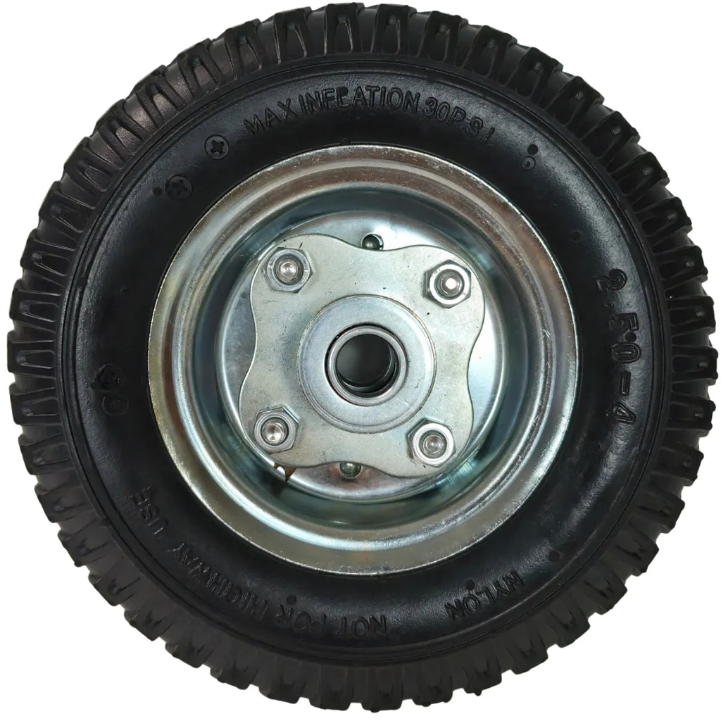Rueda Neumática 8 Pulgadas 2.50-4 Eje 16 mm para Yegua