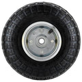 Rueda Neumática 10 Pulgadas 3.50-4 Eje 16 mm para Yegua