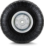 Rueda Neumática 10 Pulgadas 3.50-4 Eje 16 mm para Yegua