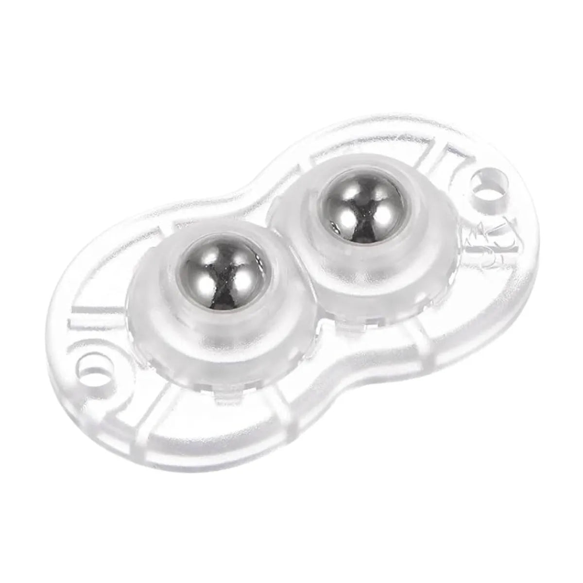 Rueda Mini Giratoria Autoadhesiva 360° Doble Balín