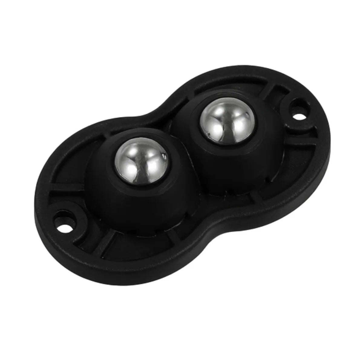 Rueda Mini Giratoria Autoadhesiva 360° Doble Balín