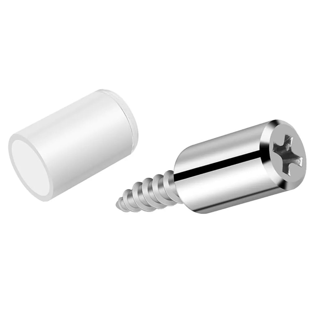 Soporte para Repisa con Tornillo y Goma 100 Unidades