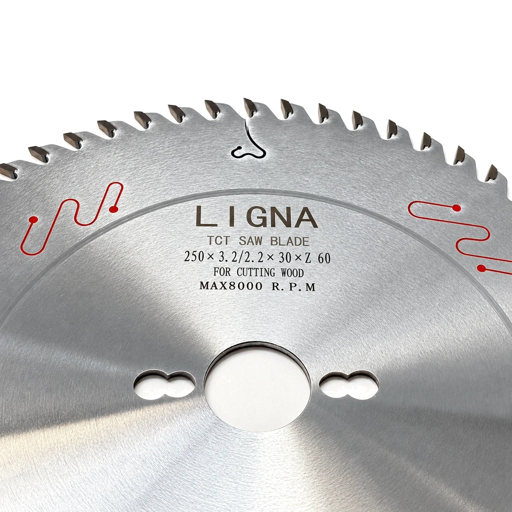 Disco Sierra Circular 250 x 3.2/2.2 x 30 mm 60T ATB Ligna (foto 2)