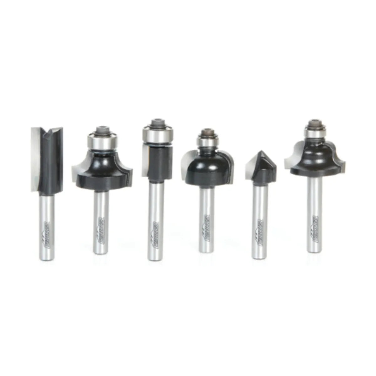 Juego de Fresas Multiuso 6 Piezas Vástago 1/4" Timberline TRS-240