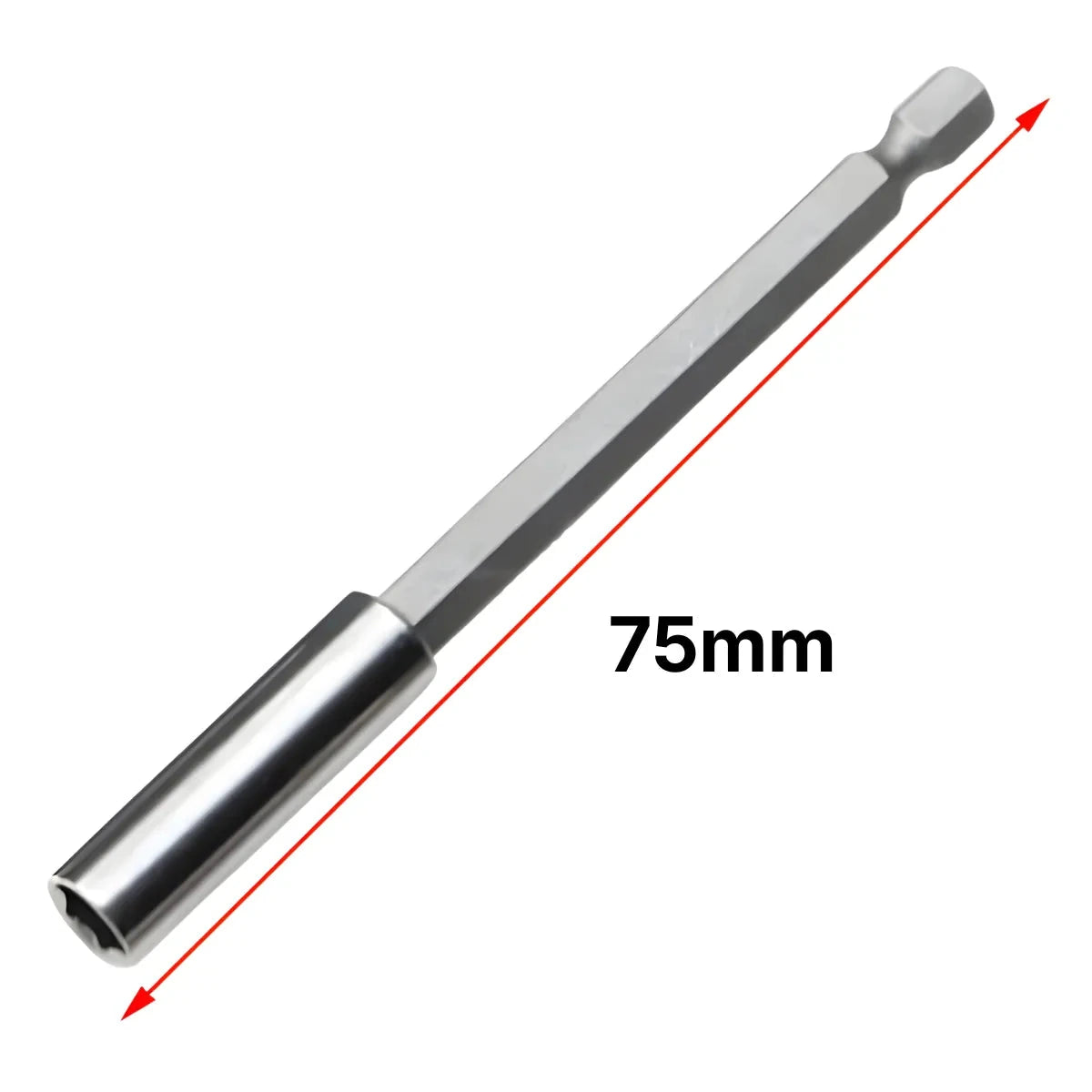 Adaptador Portapuntas Magnético Hexagonal 1/4" Kseibi 75 mm (foto 4)