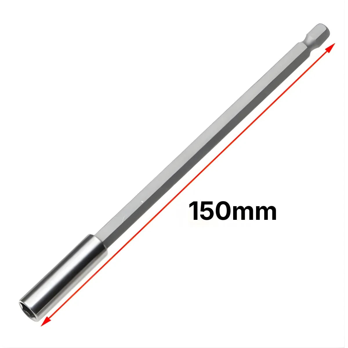 Adaptador Portapuntas Magnético Hexagonal 1/4" Kseibi 150 mm (foto 8)
