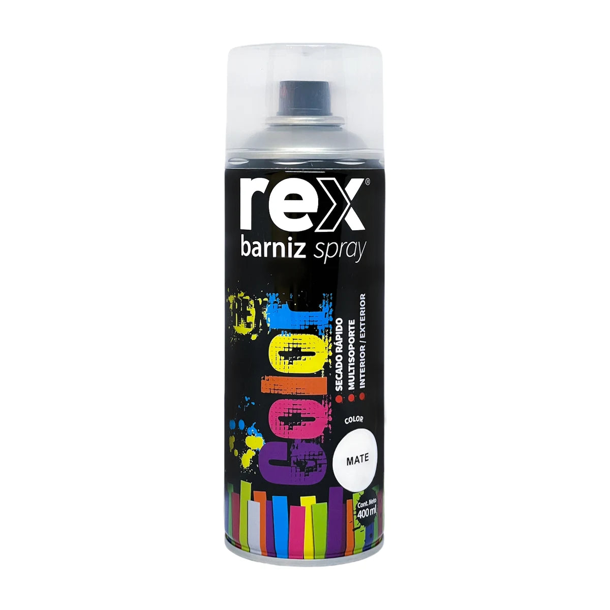 Barniz Spray Rex 400 ml Transparente mate