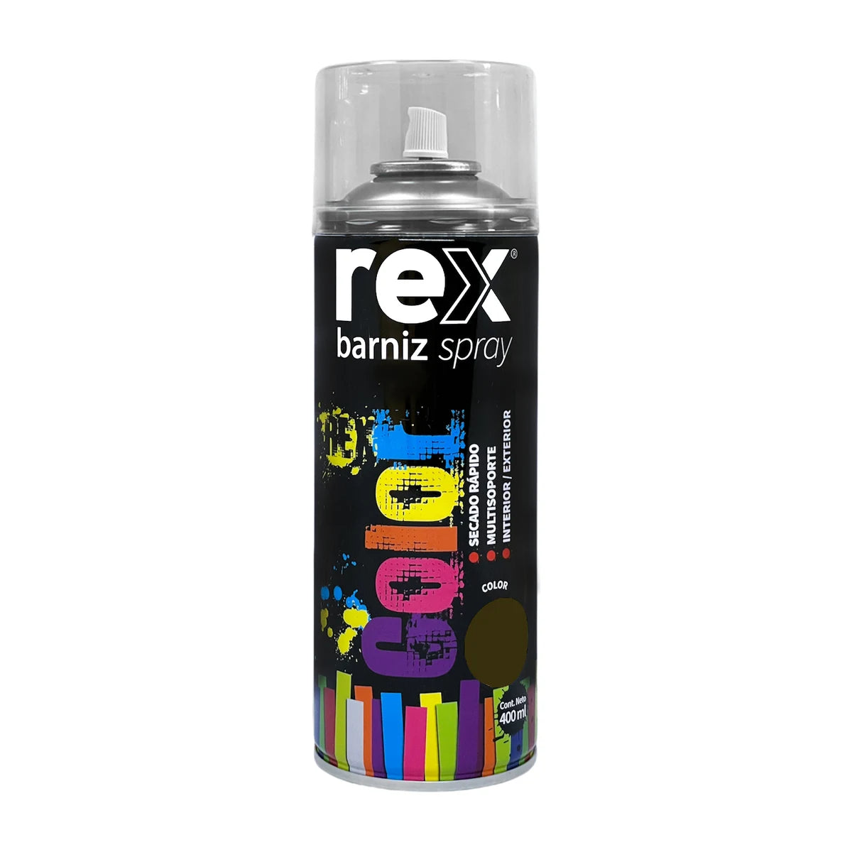 Barniz Spray Rex 400 ml Nogal