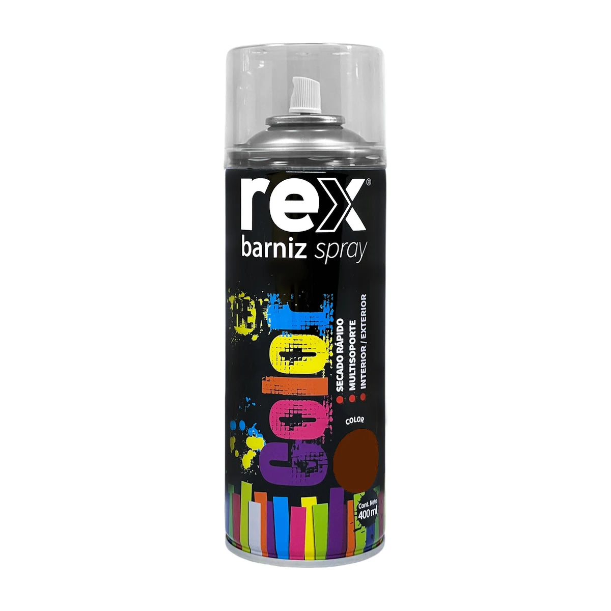 Barniz Spray Rex 400 ml Caoba
