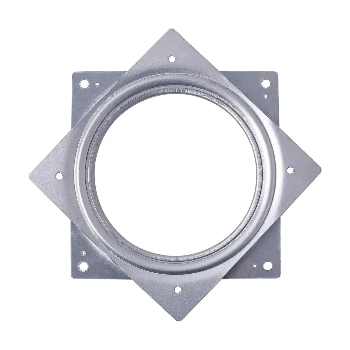 Base Giratoria Cuadrada Gris 6" - 155 x 155 mm