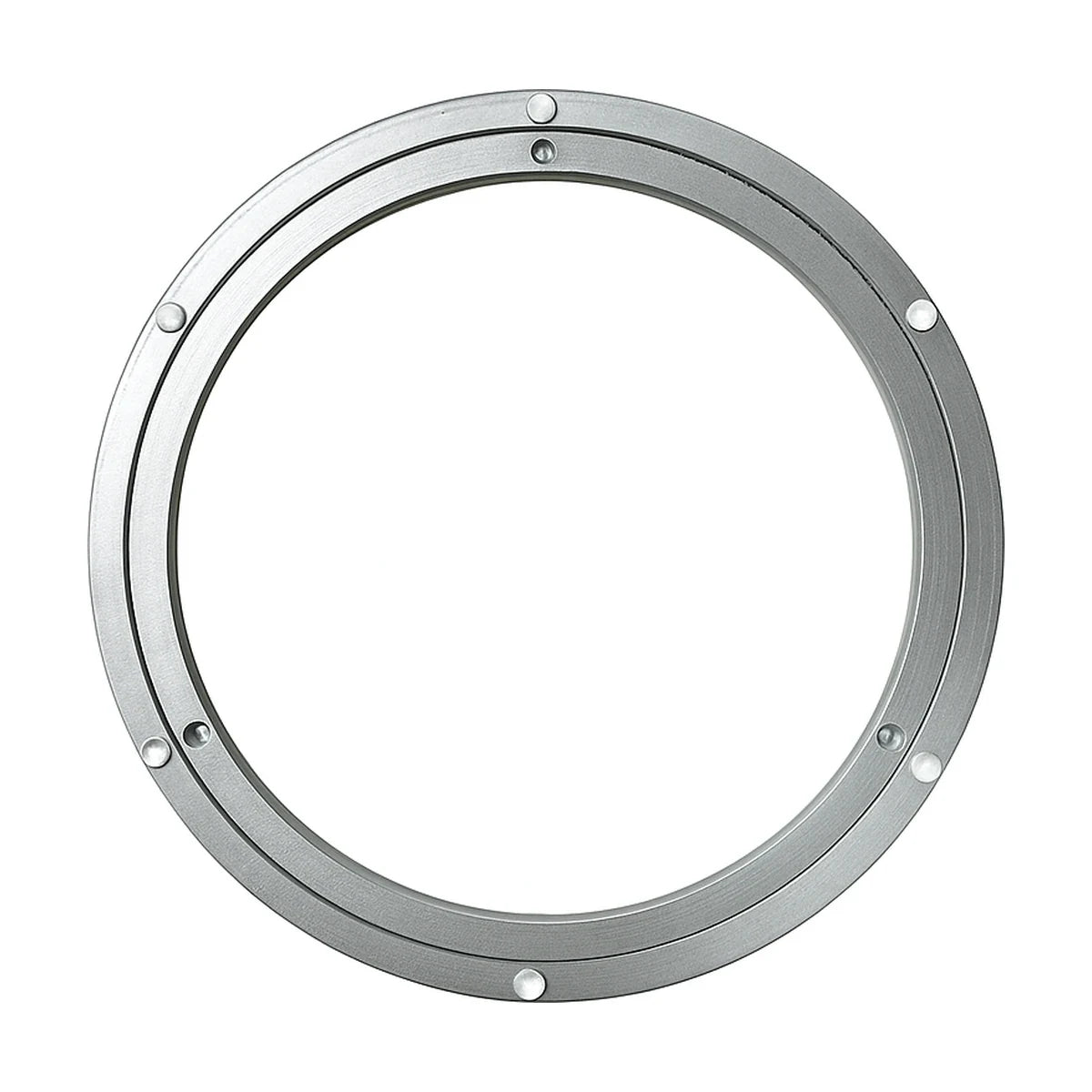 Base Giratoria Redonda de Aluminio con Topes 12" (300 mm)
