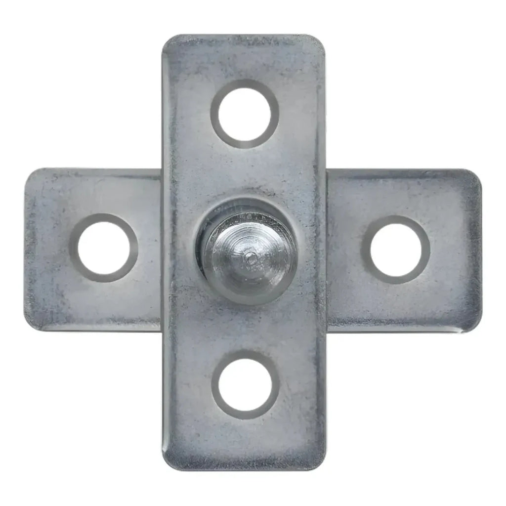 Bisagra pivote para puerta vaivén zincada Induma, 1 par