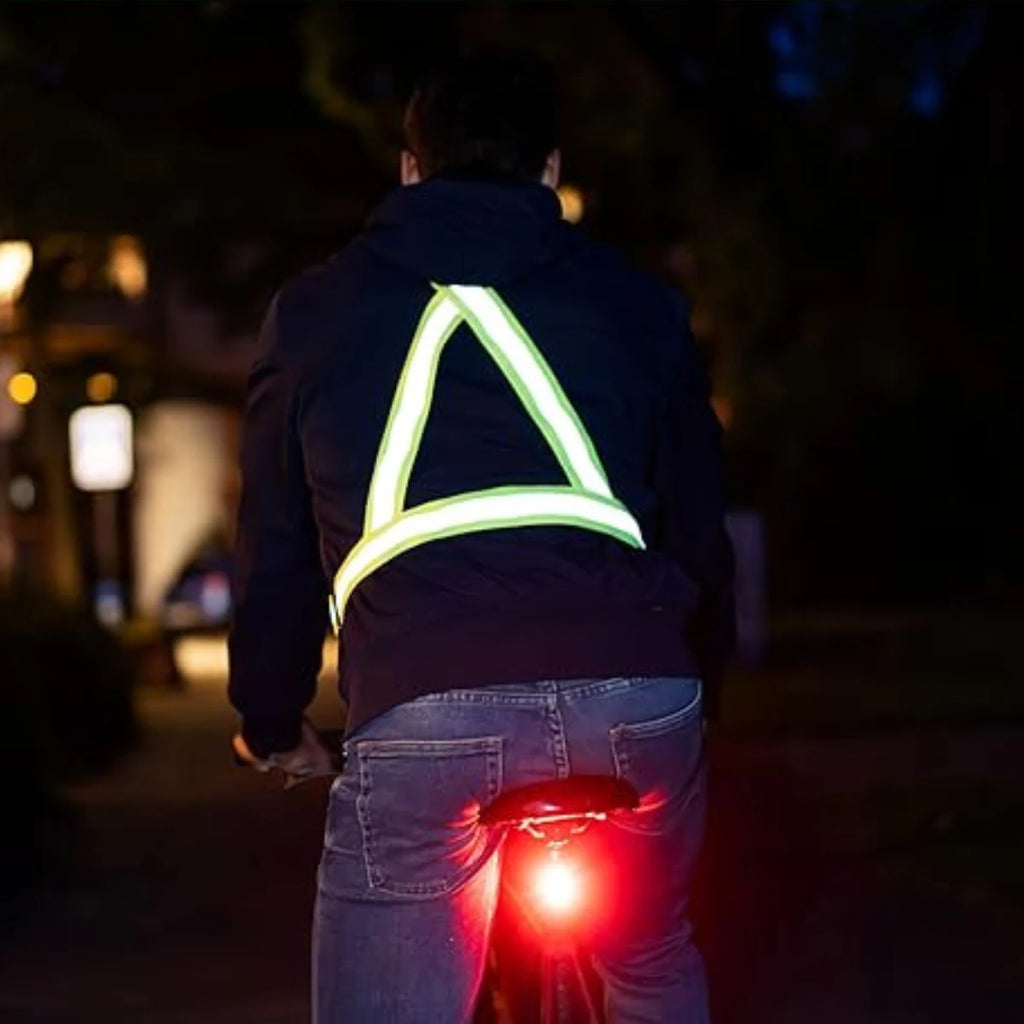 Chaleco Reflectante de Seguridad Elástico Ajustable amarillo