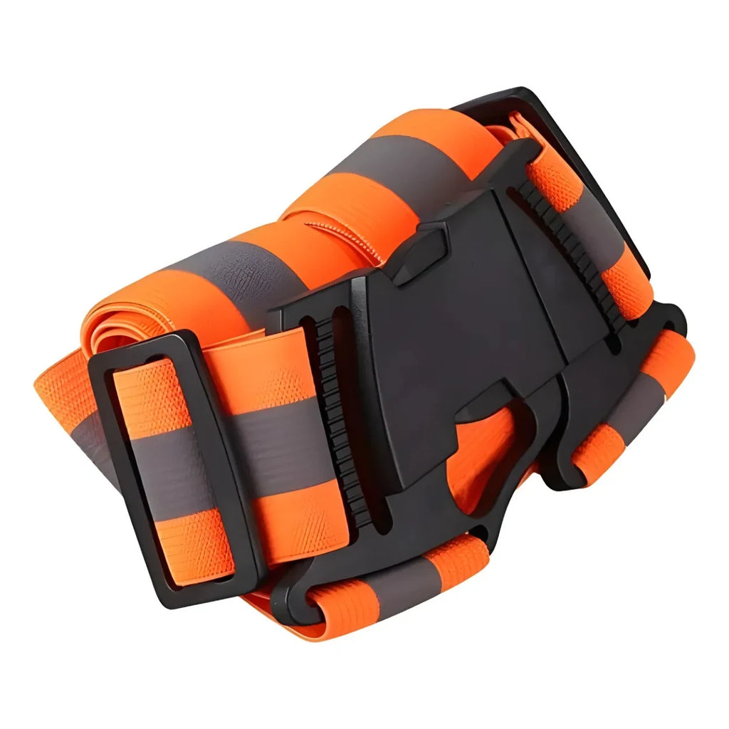 Chaleco Reflectante de Seguridad Elástico Ajustable naranja