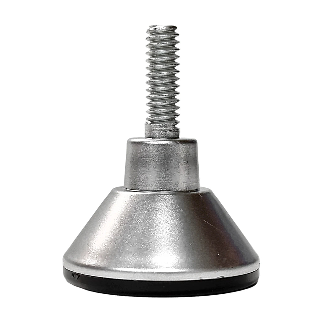 Patín Nivelador Cónico 35 mm Hilo 1/4" x 20 mm Satinado