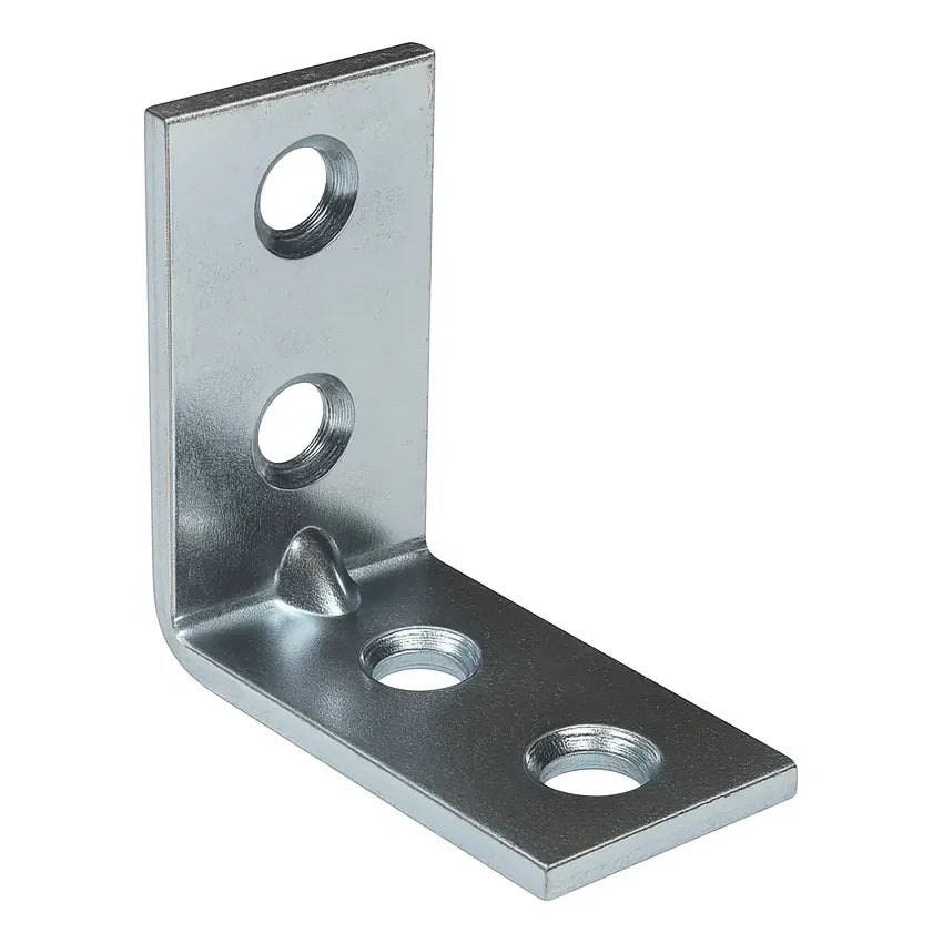 Escuadra Silla Zincada Caja 100 Unidades 25 x 25 x 15 mm