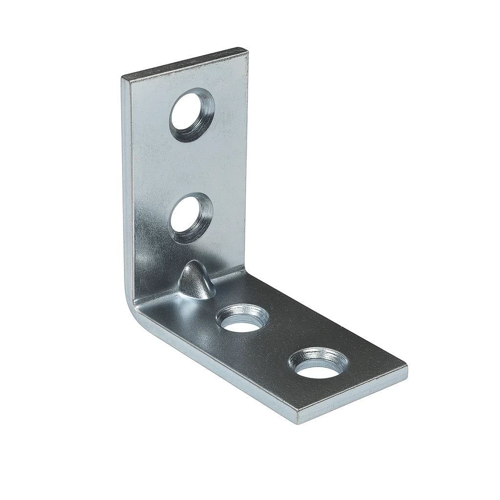 Escuadra Silla Zincada Caja 100 Unidades 30 x 30 x 15 mm