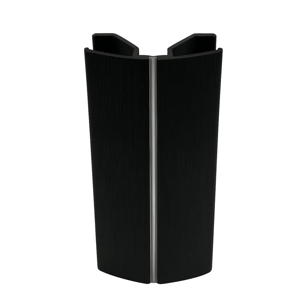 Esquinero Flexible para Zócalo PVC 100 mm Negro