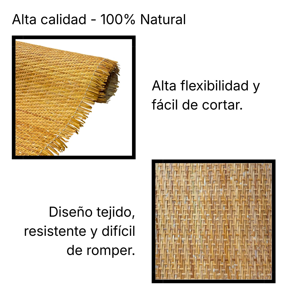 Esterilla de Junco Natural Tejido 60x100 cm (foto 20)