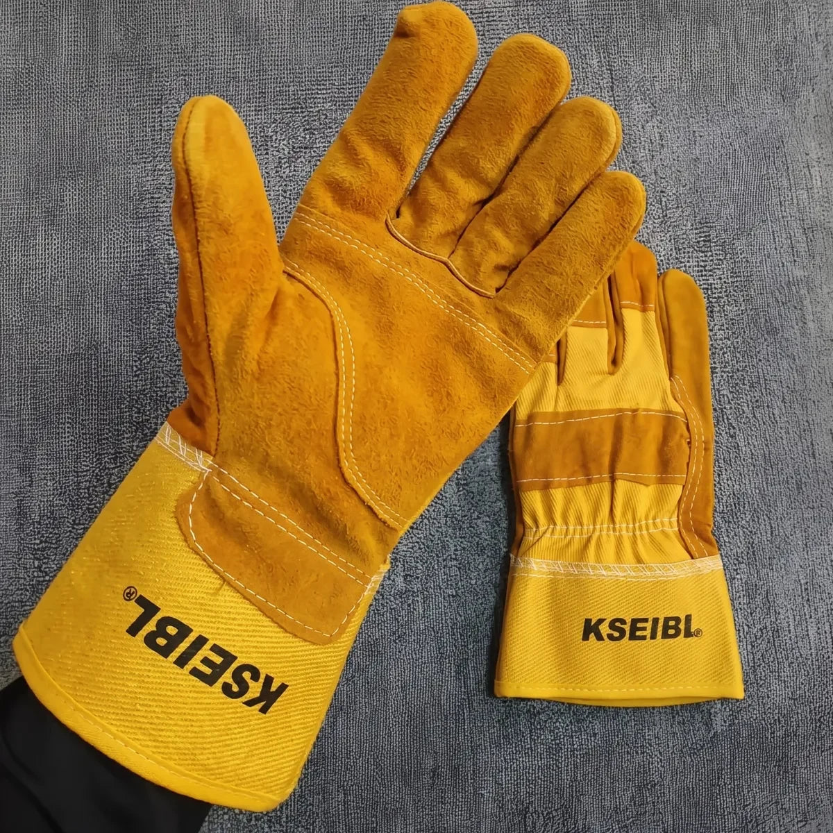 Guantes de Cuero para Soldar Talla XXL (#14) Kseibi #441740