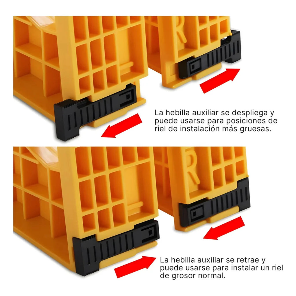 Guía de Instalación para Correderas de Cajón 2 Piezas Kseibi #314230 (foto 3)