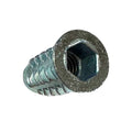 Inserto Roscado Hexagonal con Tope Zincado