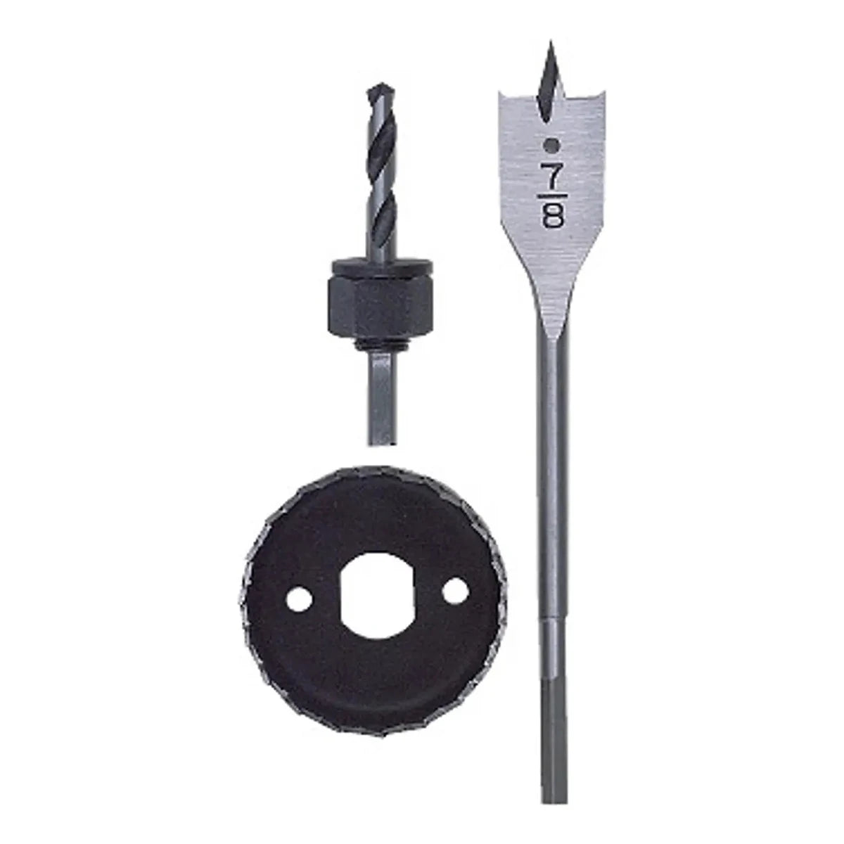 Juego 3 Piezas para Instalación de Cerradura 7/8" Timberline 650-100