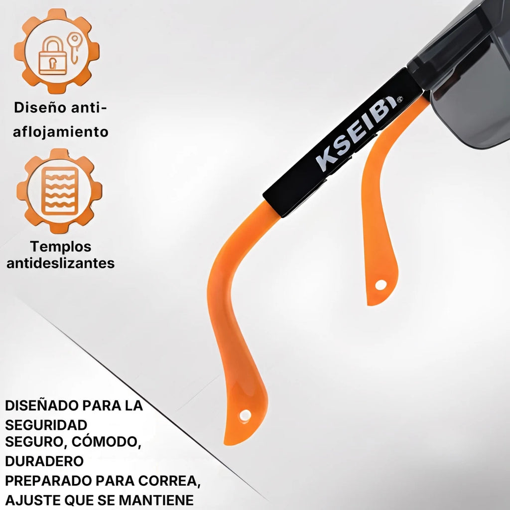 Lente de Seguridad Integra Ajustable Kseibi oscuro