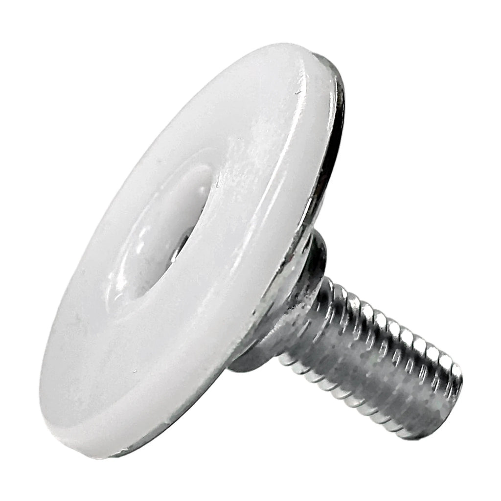 Patín Nivelador Montecarlo 43 mm Hilo 3/8" x 19 mm - Cromado/Blanco (foto 5)