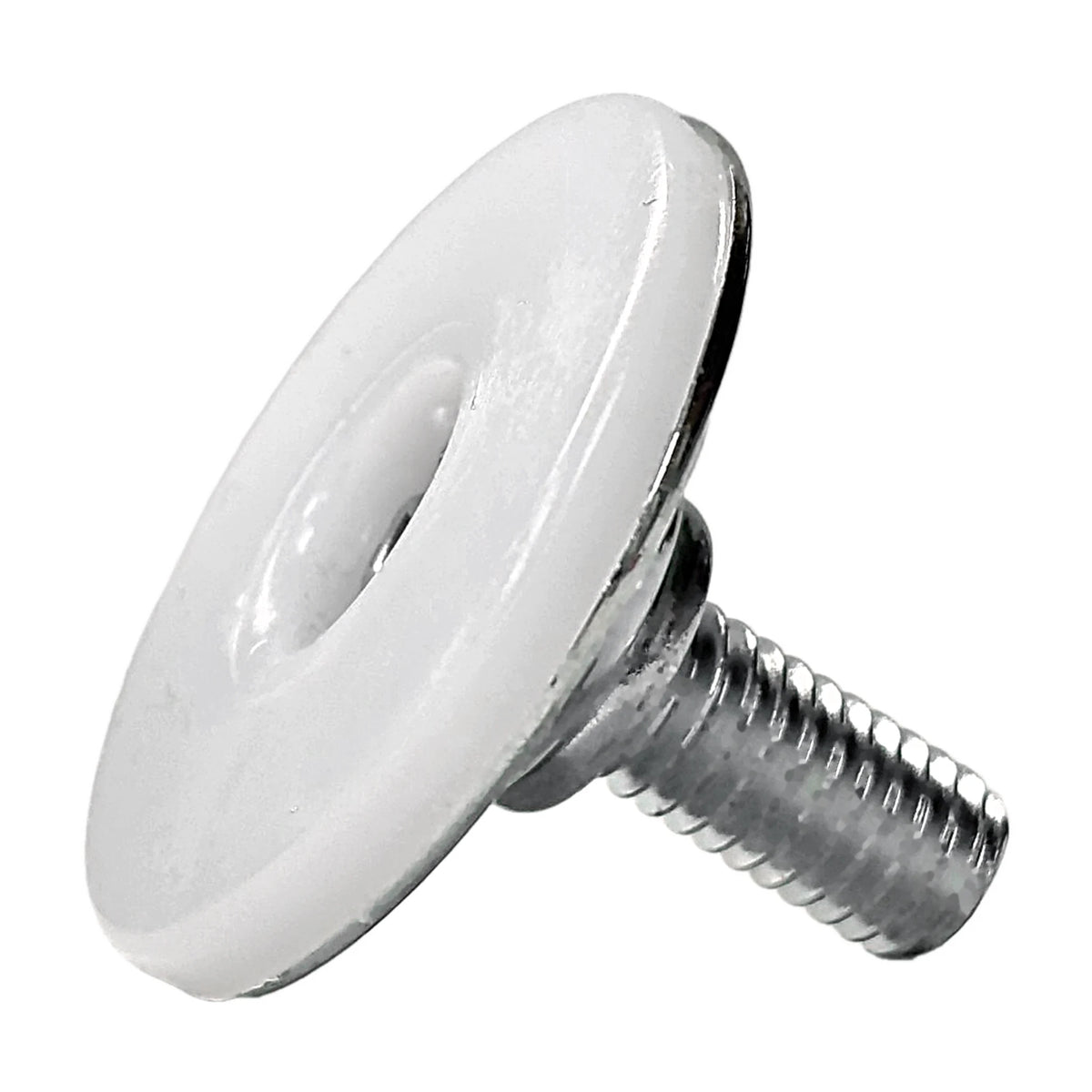 Patín Nivelador Montecarlo 43 mm Hilo 3/8" x 19 mm - Cromado/Blanco (foto 5)