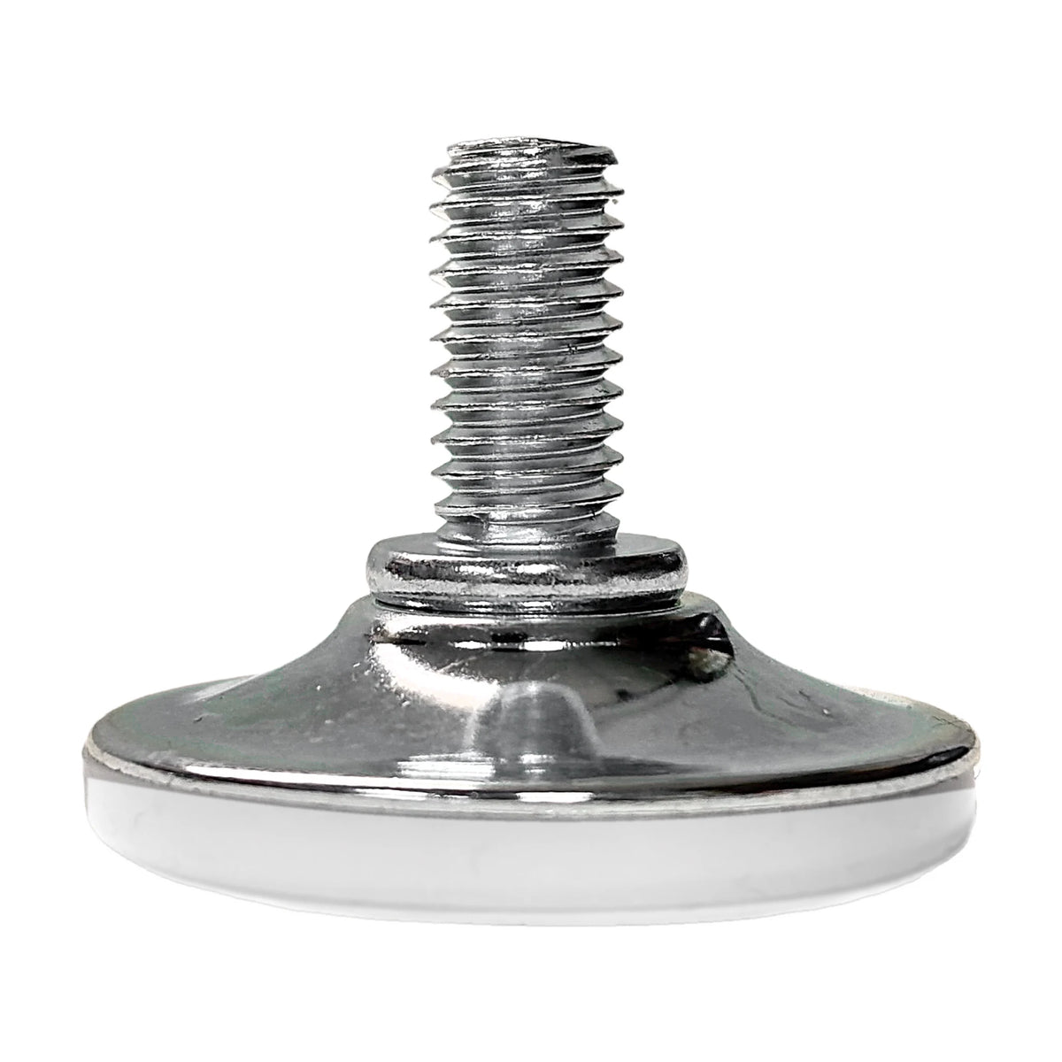 Patín Nivelador Montecarlo 43 mm Hilo 3/8" x 19 mm - Cromado/Blanco (foto 4)