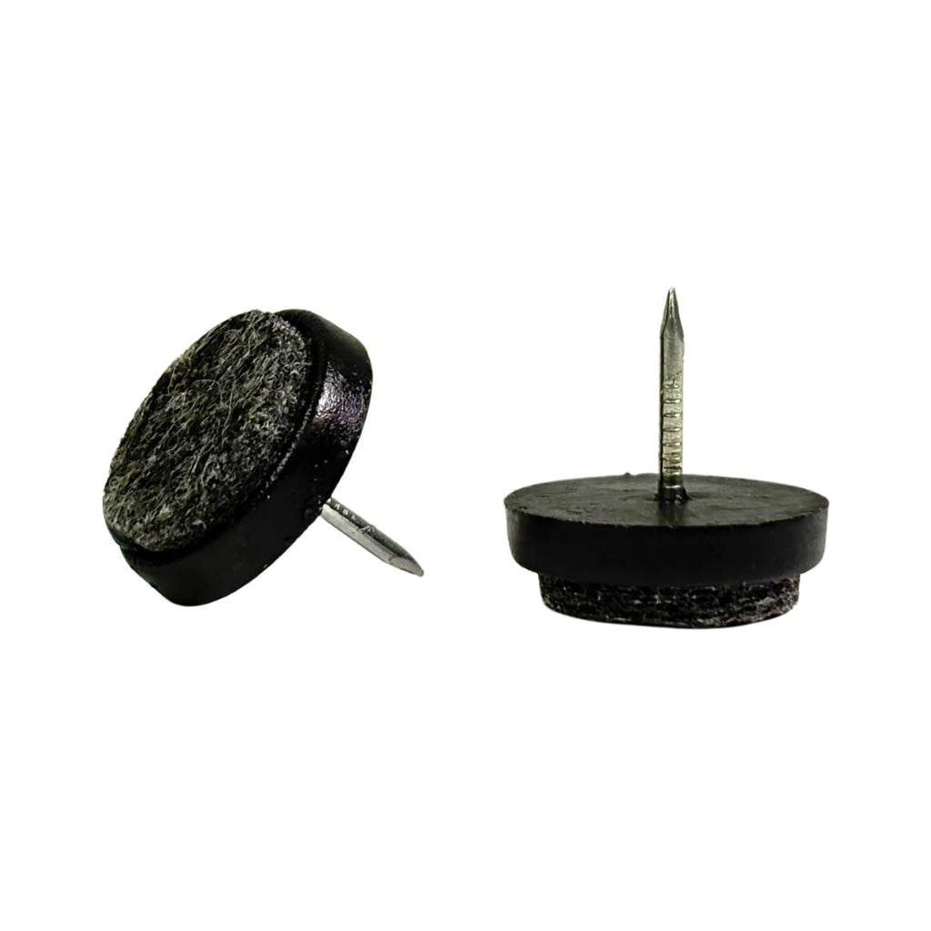 Patín Clavo con Felpa Negro 20 mm