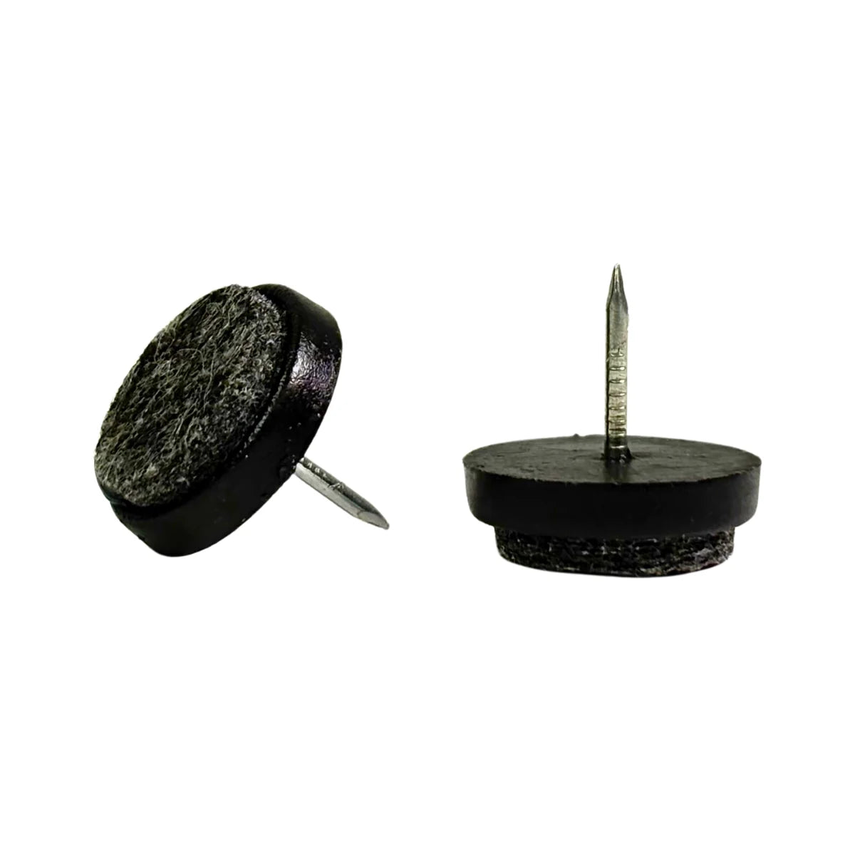 Patín Clavo con Felpa Negro 20 mm
