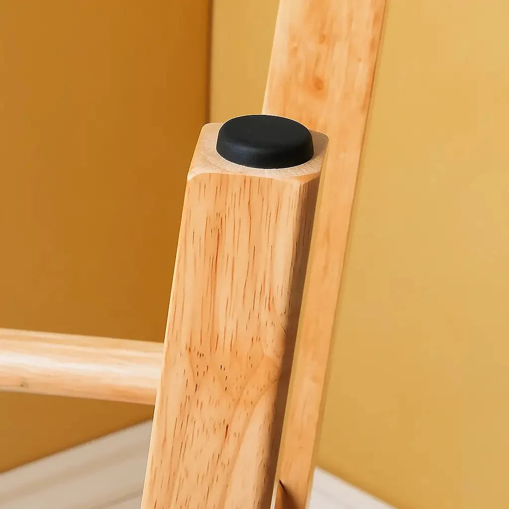 Patín Clavo Simple para Muebles negro 16 mm