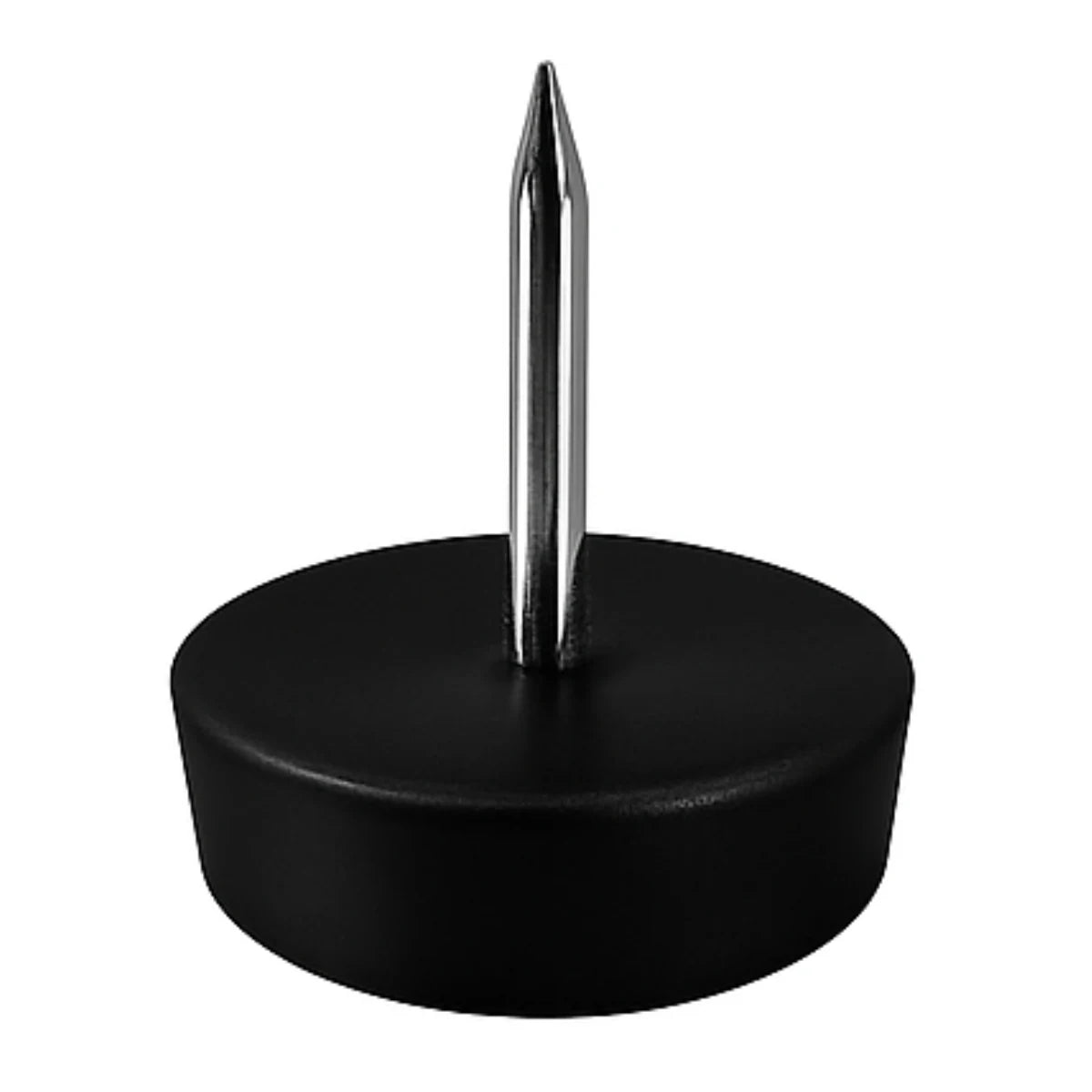 Patín Clavo Simple para Muebles negro 18 mm