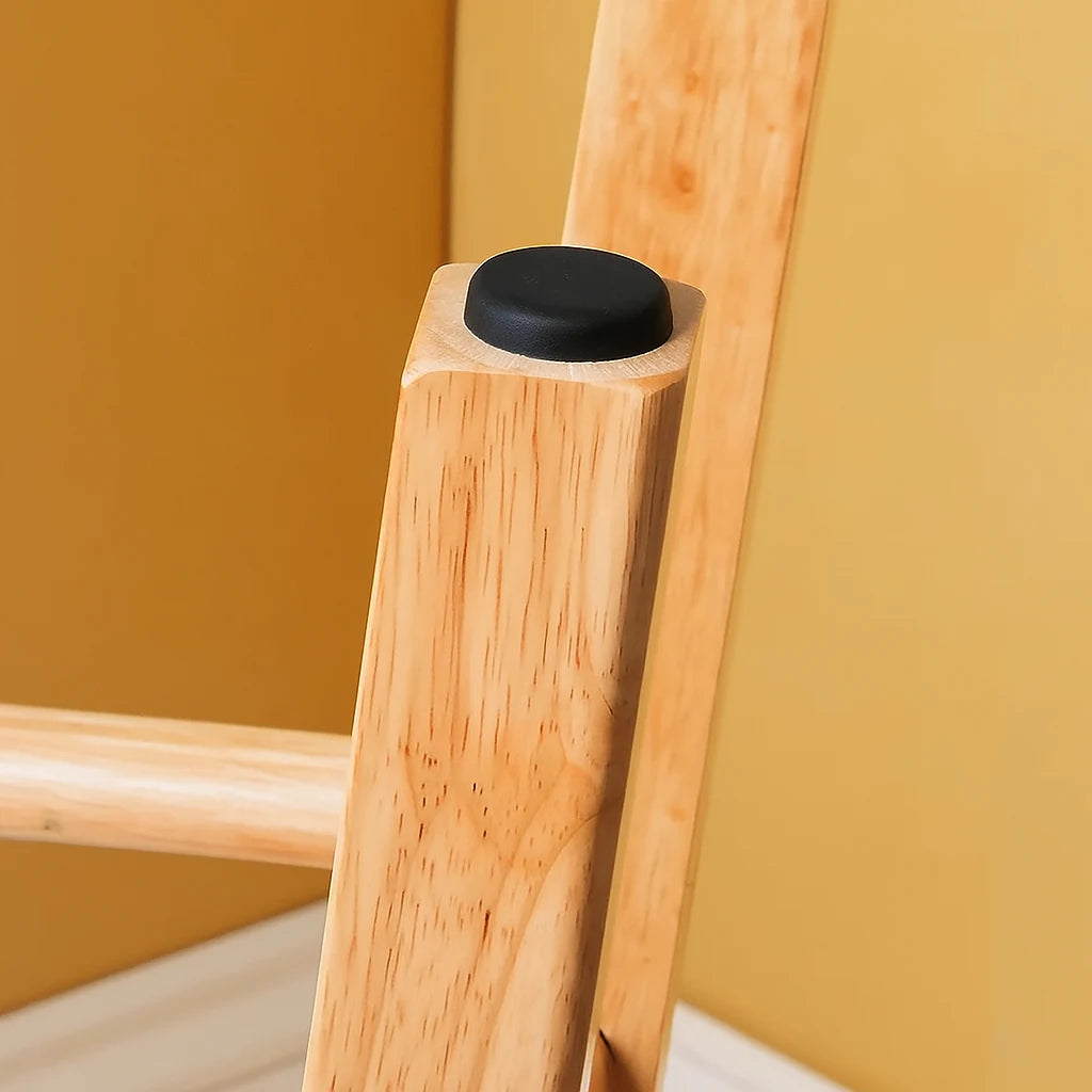 Patín Clavo Simple para Muebles negro 18 mm