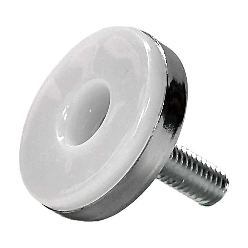 Patín Nivelador Titán 43 mm Hilo 3/8" x 25 mm - Cromado/Blanco (foto 2)