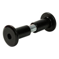 Perno conector Chicago metálico negro 1/4x20x28