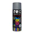 Pintura Spray Rex Alta Temperatura 400 ml Aluminio