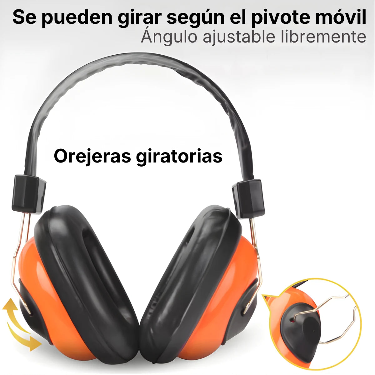 Protector de oídos tipo orejera ajustable Kseibi