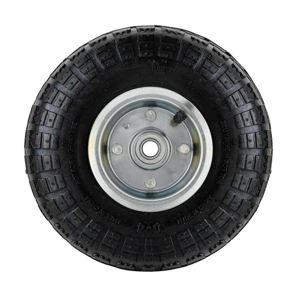 Rueda Neumática Eje 16 mm para Yegua 10" - 3.50-4