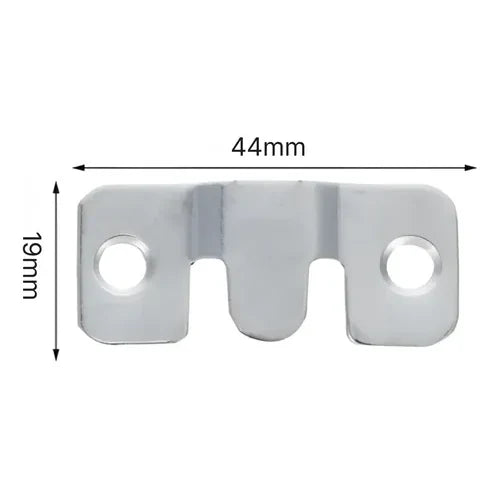Soporte Multiuso de Encastre Acero Juego 2 Piezas 44 mm (foto 2)
