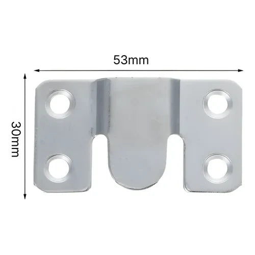Soporte Multiuso de Encastre Acero Juego 2 Piezas 53 mm (foto 2)