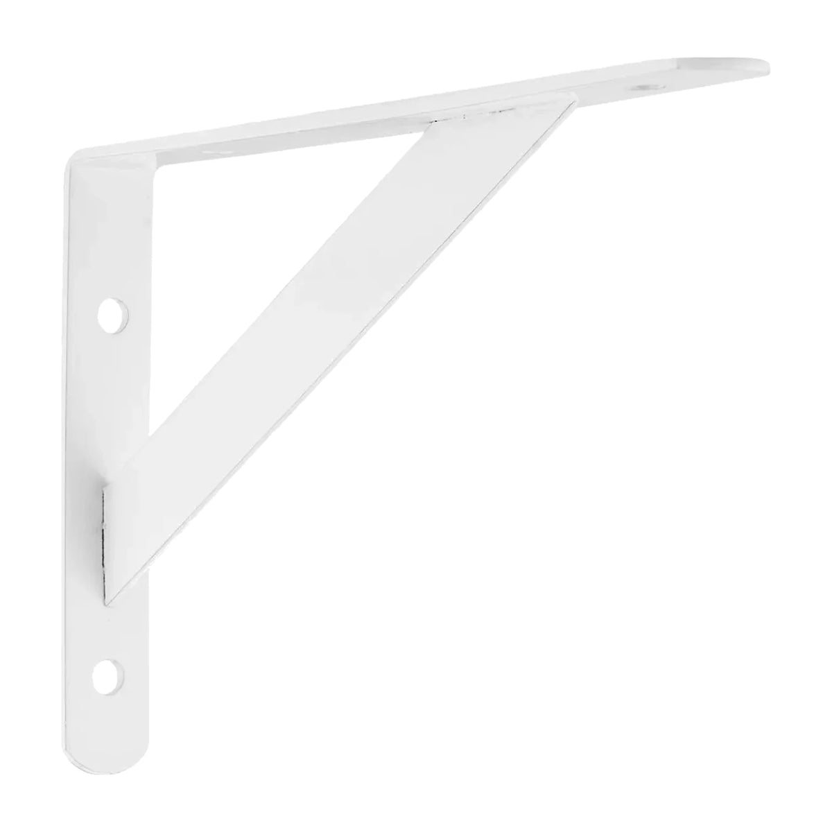 Soporte para Repisa Reforzado 4 mm - Blanco 125 x 150 mm