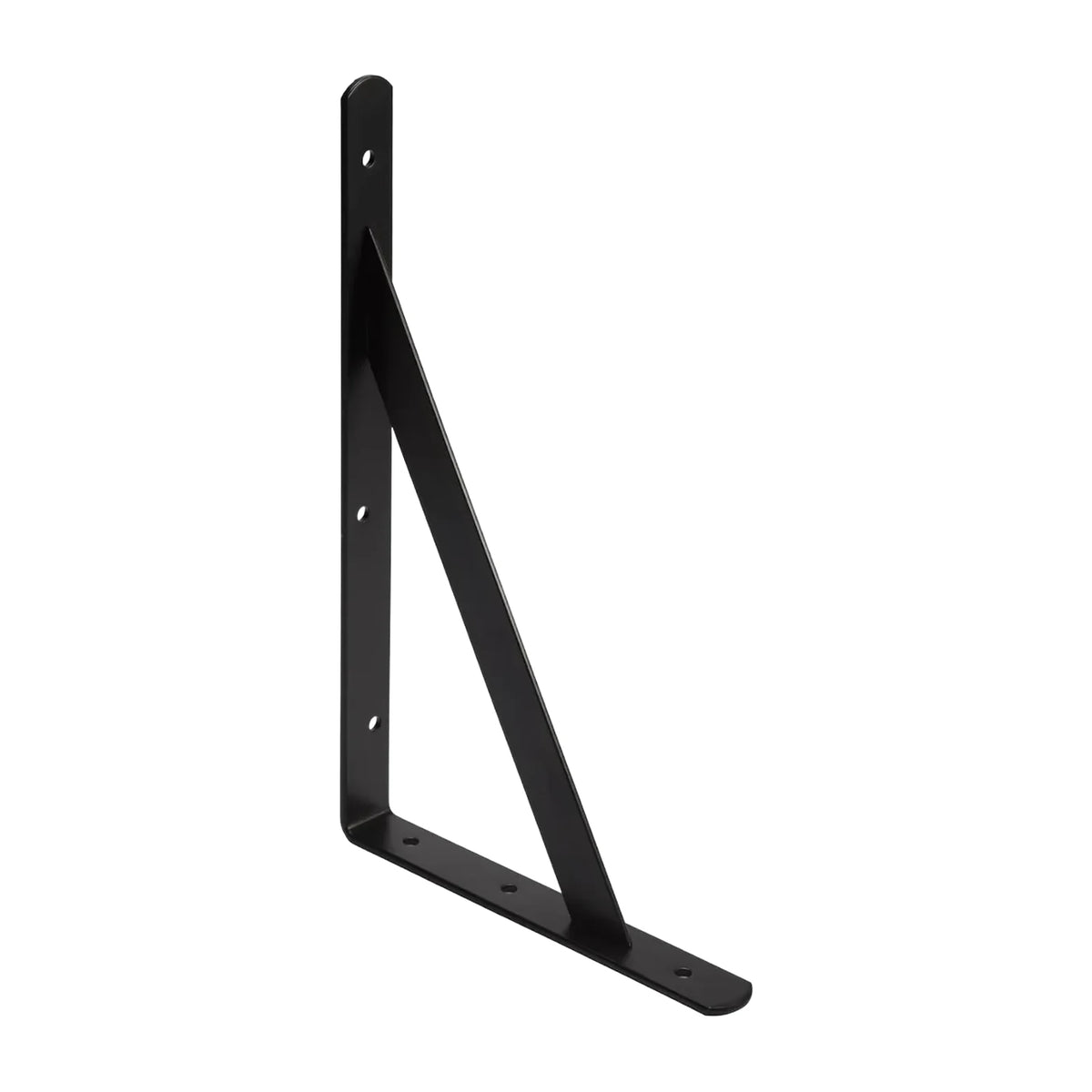 Soporte para Repisa Reforzado 4 mm - Negro 330 x 500 mm