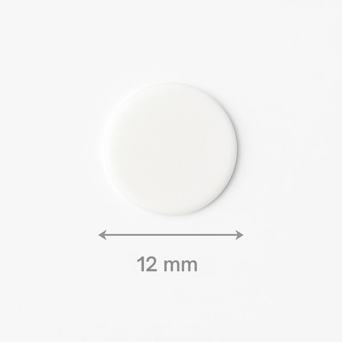Tapa adhesiva cubre tornillo de 12 mm de diámetro