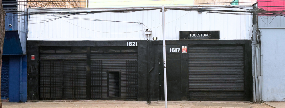 Sala de ventas de Toolstore en San Diego 1617, Santiago Centro