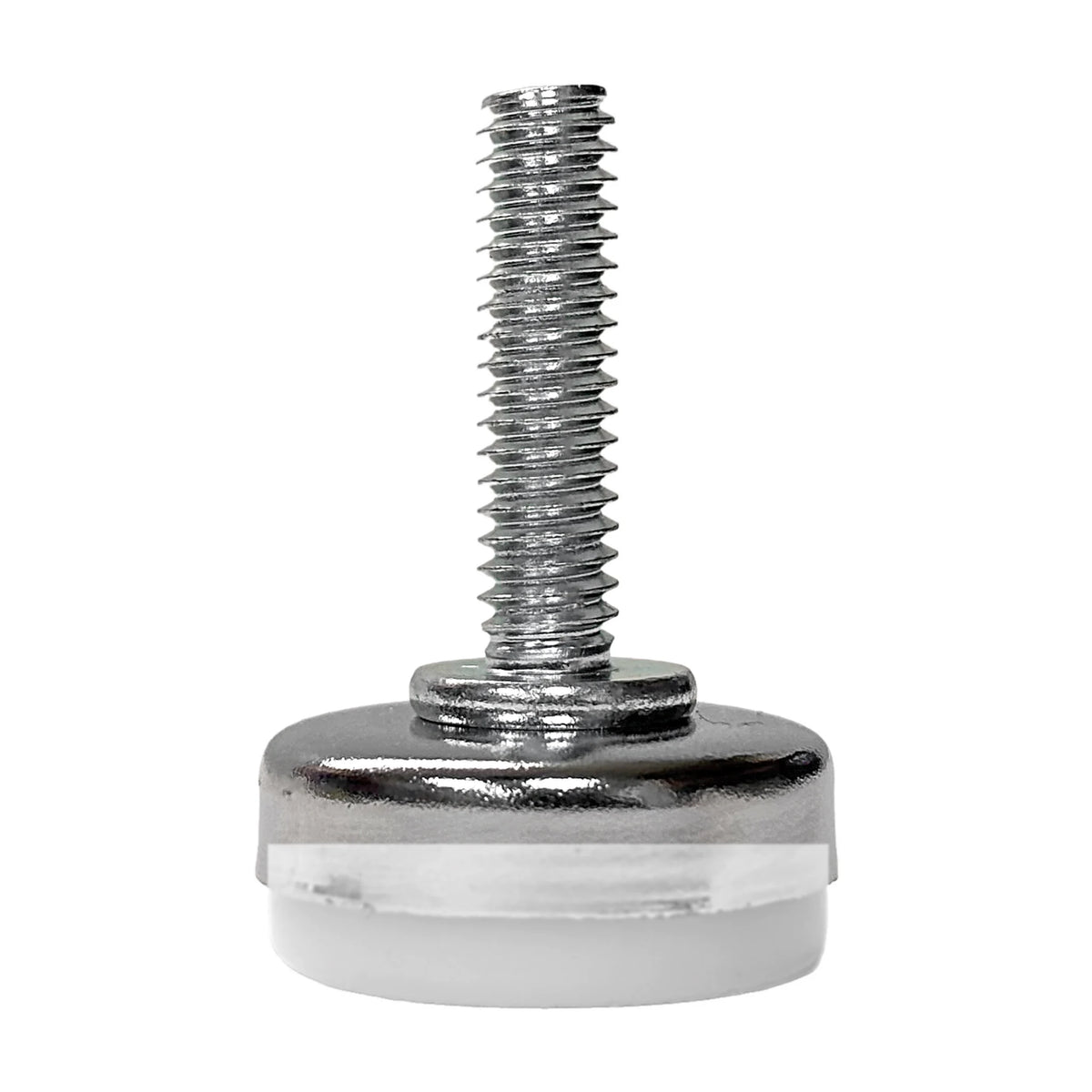 Patín Nivelador Titán 25 mm Hilo 1/4" x 25 mm - Cromado/Blanco (foto 6)